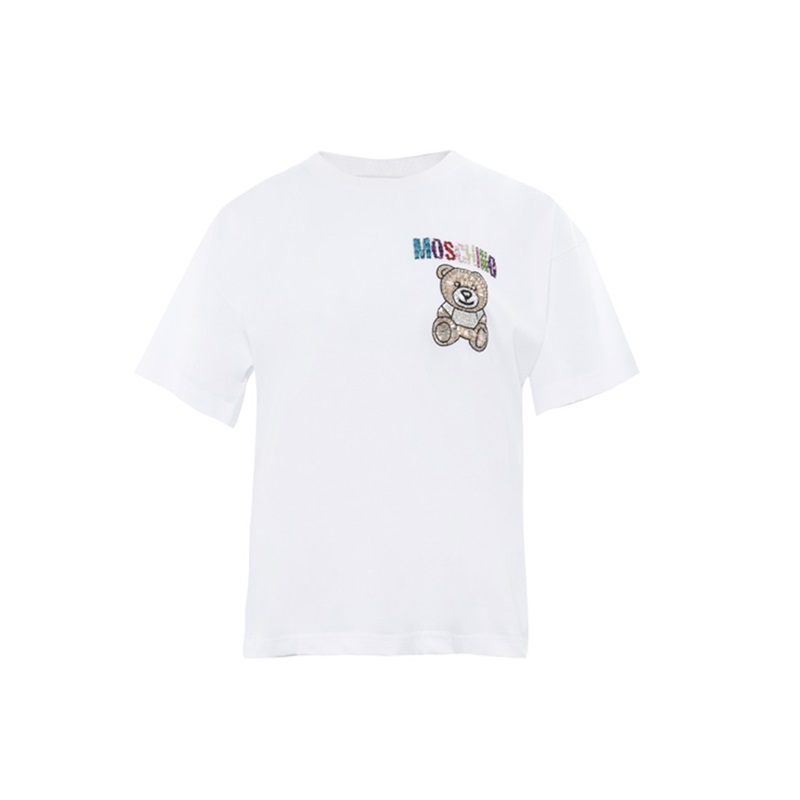 MOSCHINO COUTURE TEDDY BEAR LADY T-SHIRT